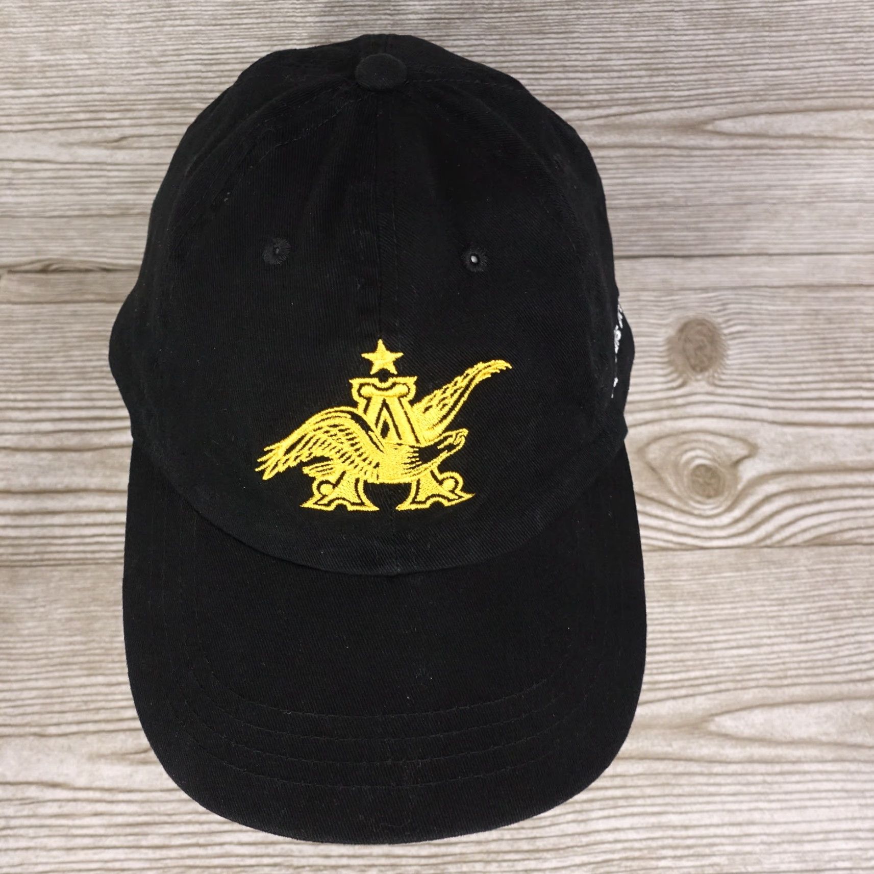Logo 7 ANHEUSER BUSCH BLACK BASEBALL CAP STRAPBACK MEN'S ONE SIZE Size ONE SIZE - 3 Thumbnail