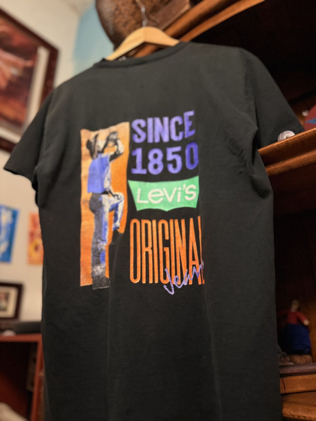 Vintage 90's Mexican Levi's Bootleg Size US L / EU 52-54 / 3 - 2 Thumbnail
