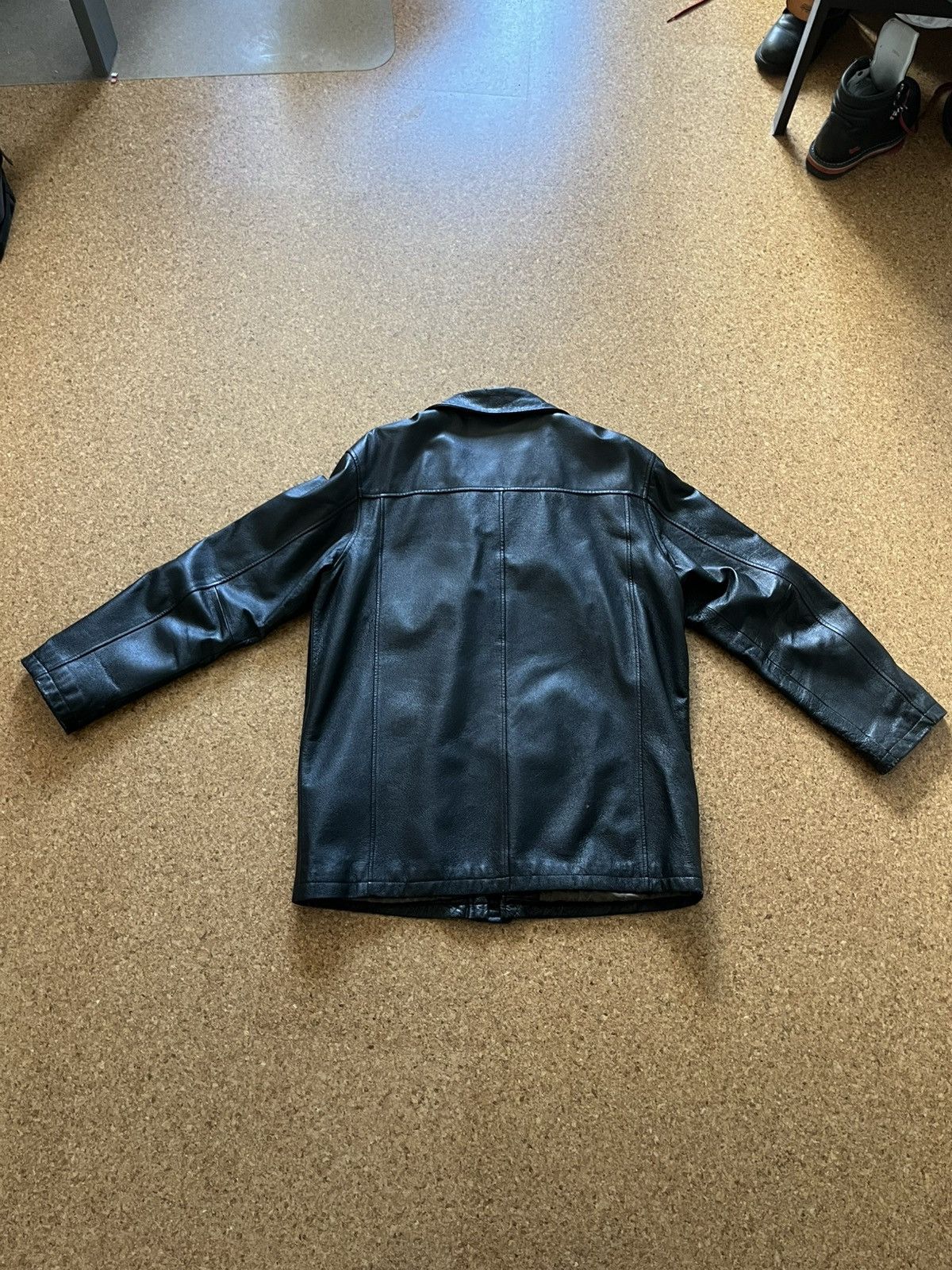 Vintage Vintage real leather jacket Size US L / EU 52-54 / 3 - 4 Thumbnail