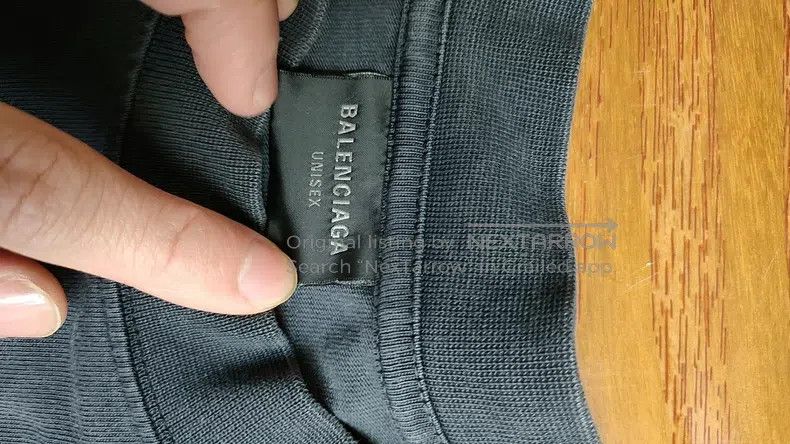 Balenciaga Balenciaga Black Short Sleeve T-shirt Size US S / EU 44-46 / 1 - 2 Thumbnail
