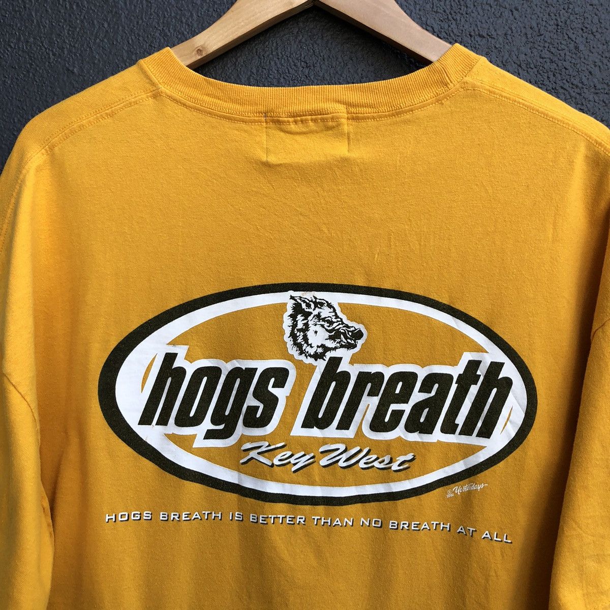 Vintage Vintage 00s Hogs Breath Saloon Over Saiz Tshirt Size US XL / EU 56 / 4 - 2 Thumbnail