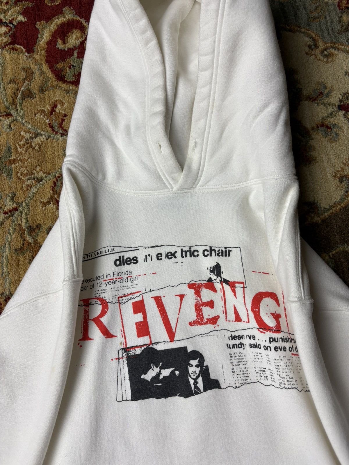 Revenge Revenge official Ted Bundy Hoodie Sweatshirt Size US XL / EU 56 / 4 - 2 Thumbnail