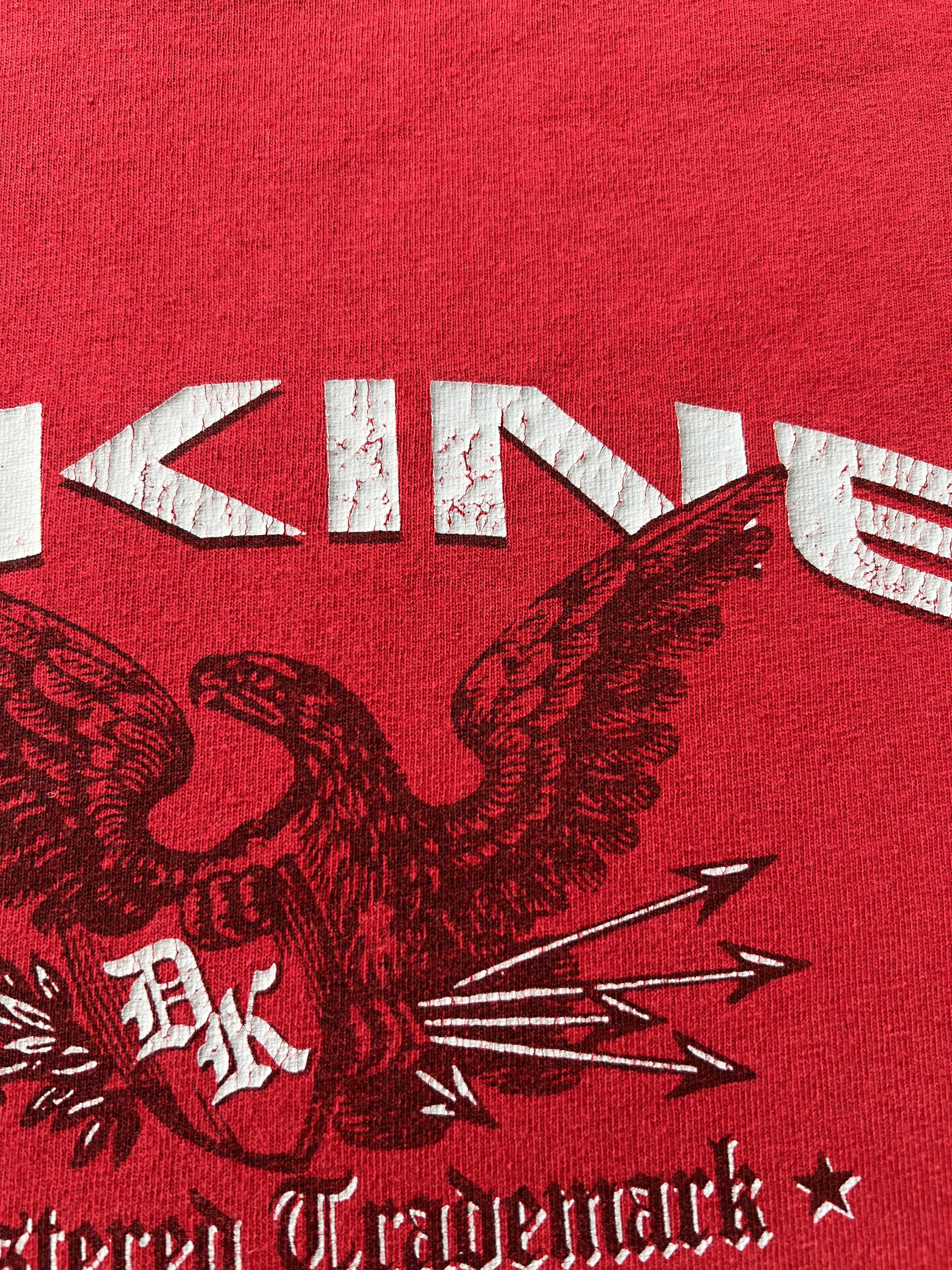 Dakine Vintage 2000s Dakine Red Graphic T-shirt Size US L / EU 52-54 / 3 - 5 Thumbnail