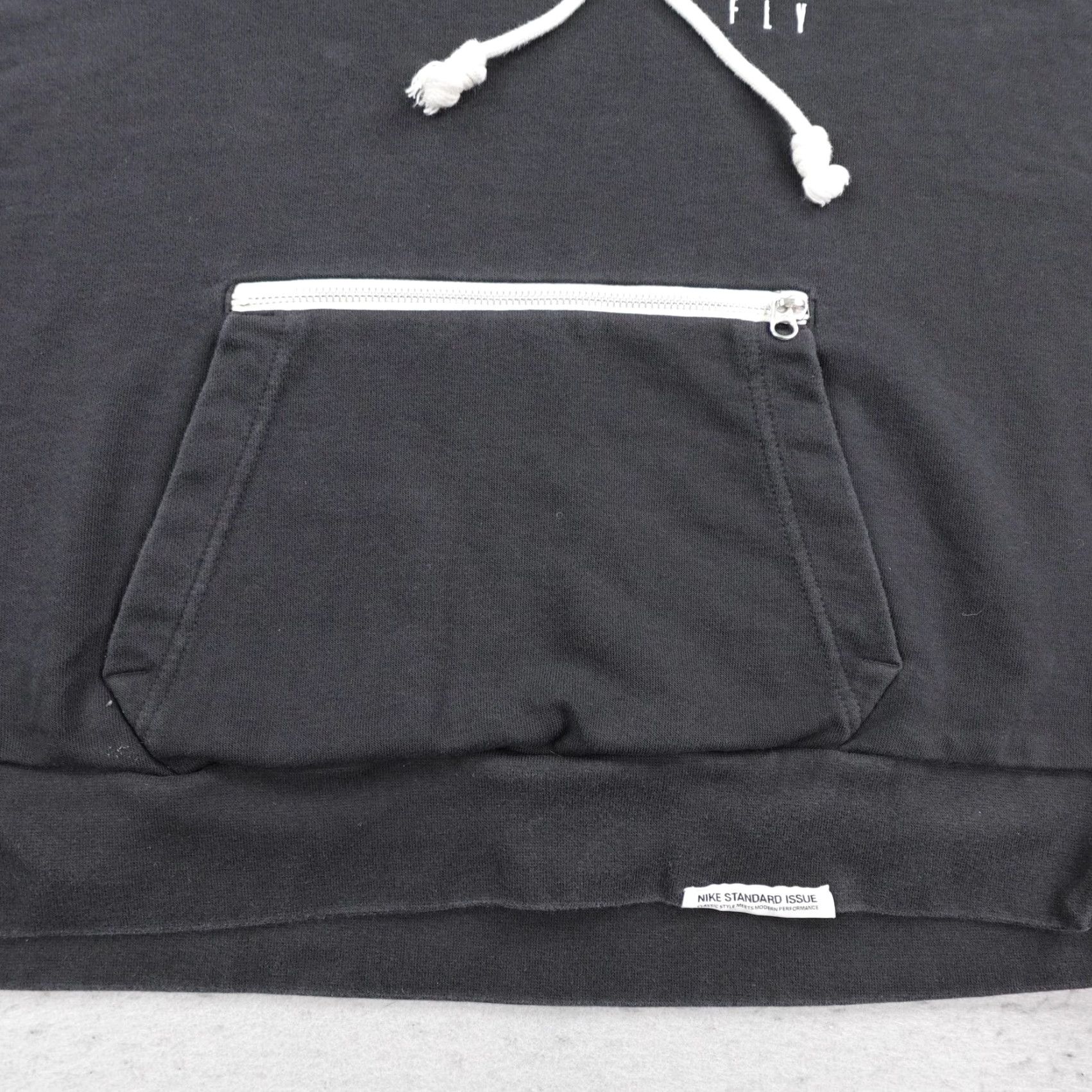 Nike Nike Hoodie Womens Medium Black Dri Fit Swoosh Fly Standard Issue Sweatshirt Size M / US 6-8 / IT 42-44 - 4 Thumbnail