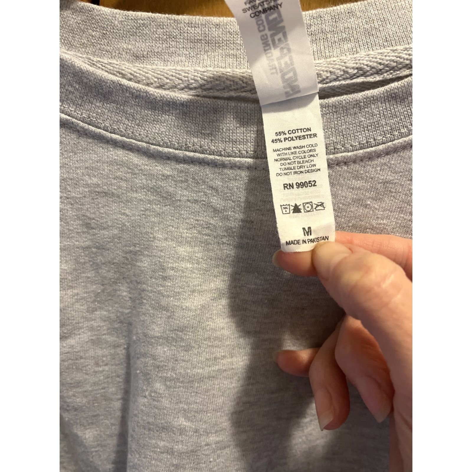 Vintage Independent Trading Company womens medium Gray sweatshirt with Twitter Bird Logo Size M / US 6-8 / IT 42-44 - 4 Thumbnail