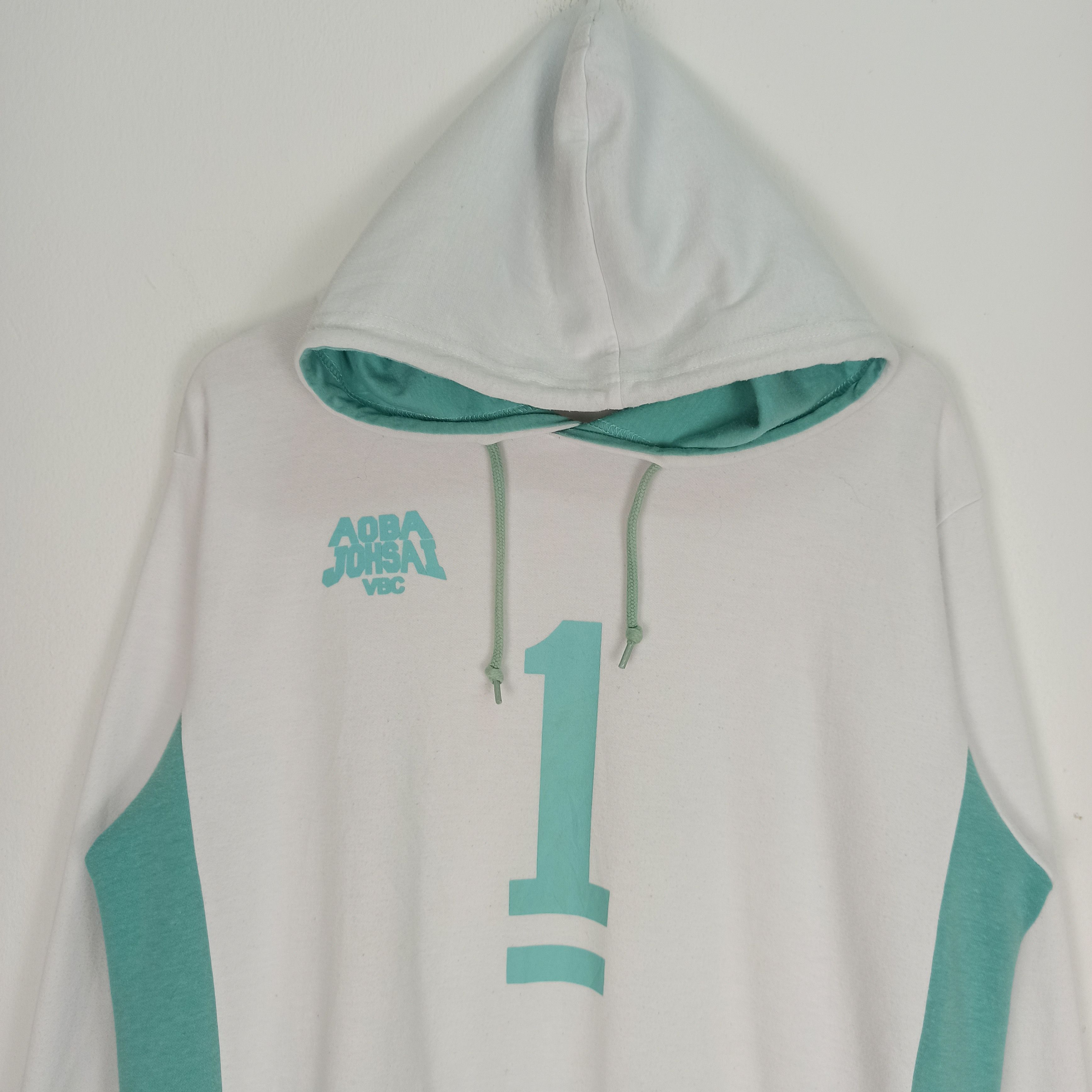 Anime 🔥STEALS🔥 RARE ANIME AOBA JOHSAI VBC HIGH SCHOOL HOODIE Size US L / EU 52-54 / 3 - 5 Thumbnail