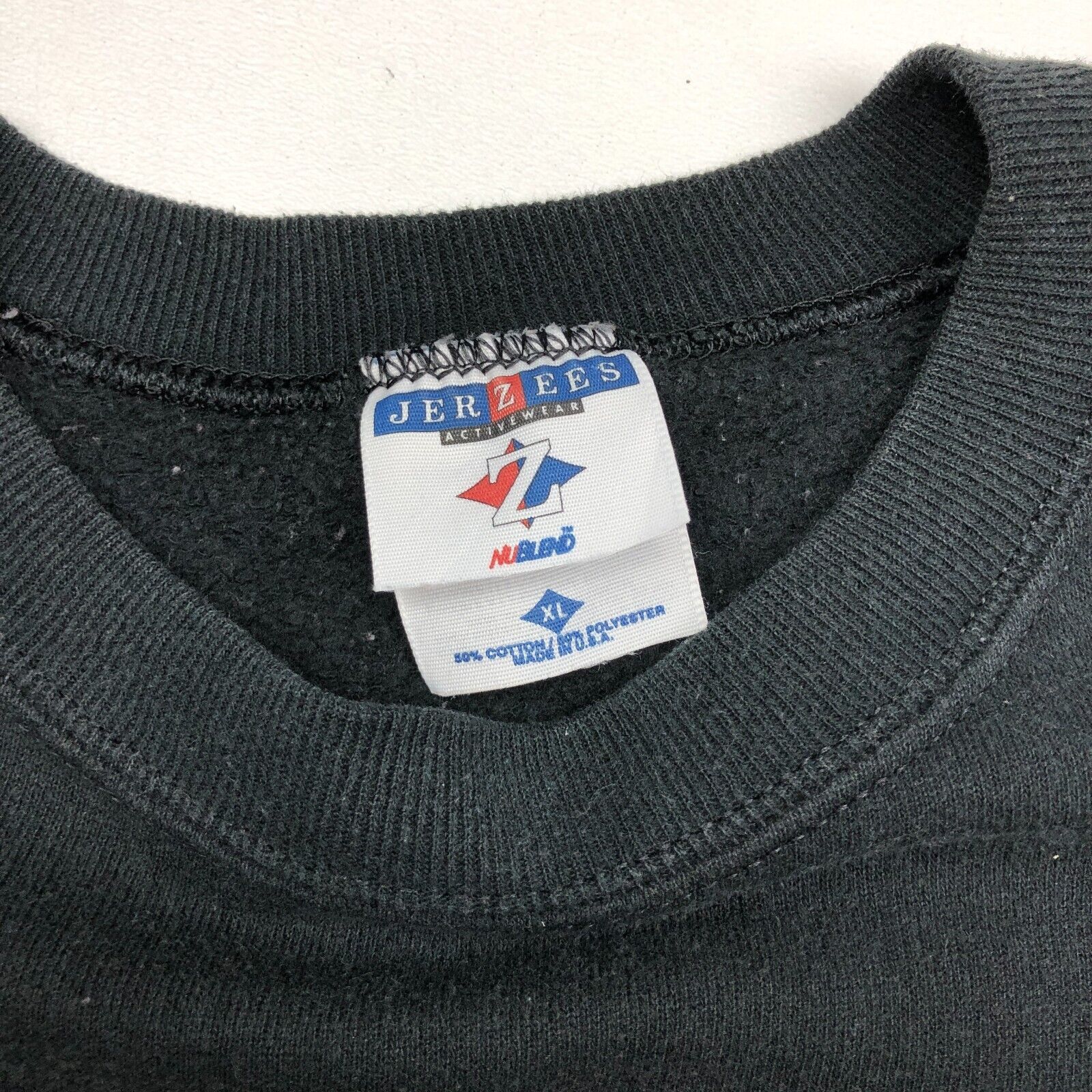Jerzees × Vintage Black History Month Stamp Logo Sweater Black Size XL B5 Size US XL / EU 56 / 4 - 3 Thumbnail