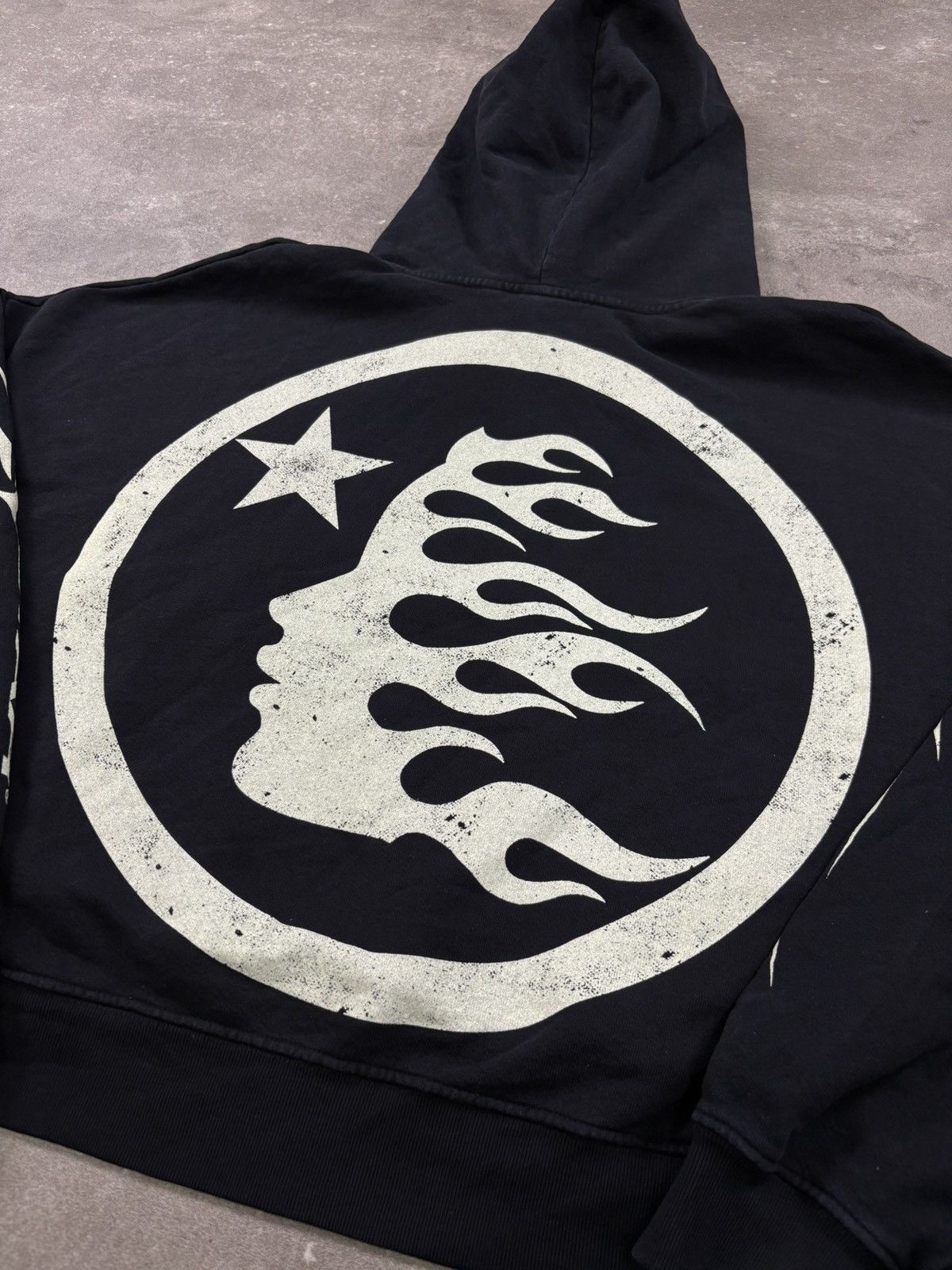 HELLSTAR Hellstar HStar Hoodie, Black Size US M / EU 48-50 / 2 - 3 Thumbnail