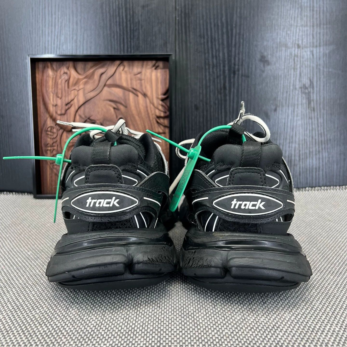 Balenciaga Balenciaga Track Black 38 EU - New Condition, Celeb Style Size US 8 / IT 38 - 3 Thumbnail
