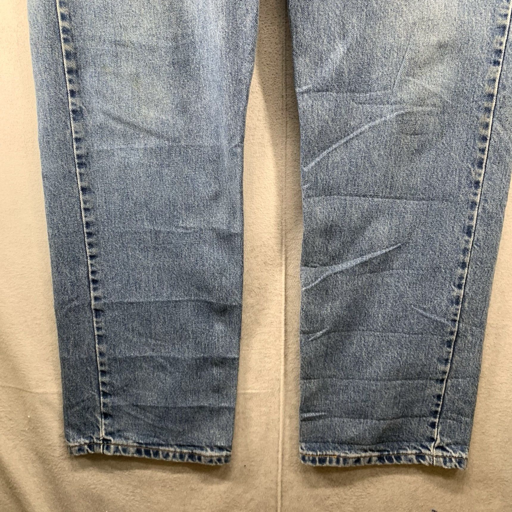 Levi's Levi's 505 Jeans Men Regular Fit Straight Leg 38x30 Blue Cotton Denim 2002 Americana Size US 38 / EU 54 - 6 Thumbnail