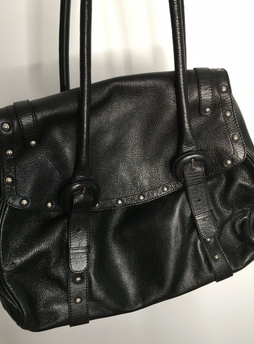 Le Tanneur Black leather bag Le Tanneur vintage y2k coquette silver Size ONE SIZE - 3 Thumbnail