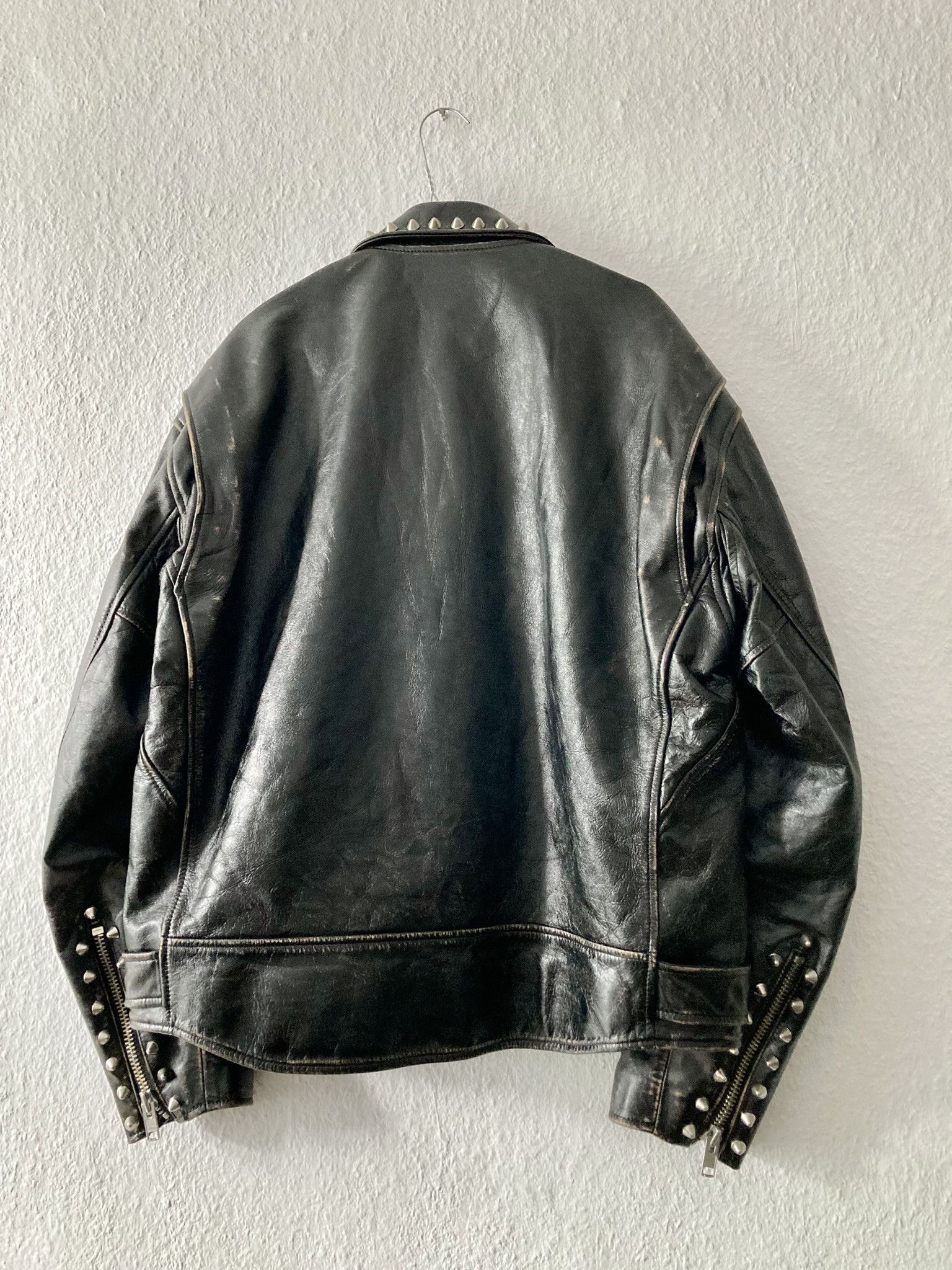 Blackmeans Blackmeans Ltd. Edition Sid Vicious Biker Leather Jacket XL Size US XL / EU 56 / 4 - 12 Thumbnail