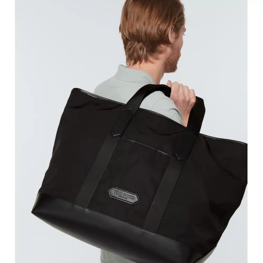 Tom Ford o1loc1c0825 H0489 Size: OS / Nylon Travel Tote Bag in Black Size ONE SIZE - 2 Thumbnail
