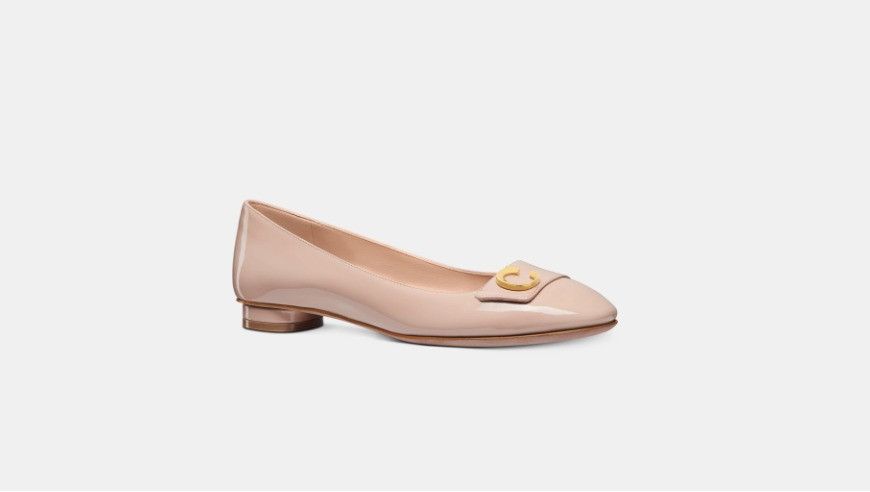 Dior o1w1db10924 Ballet Flats in Light Pink Size US 6 / IT 36 - 2 Thumbnail