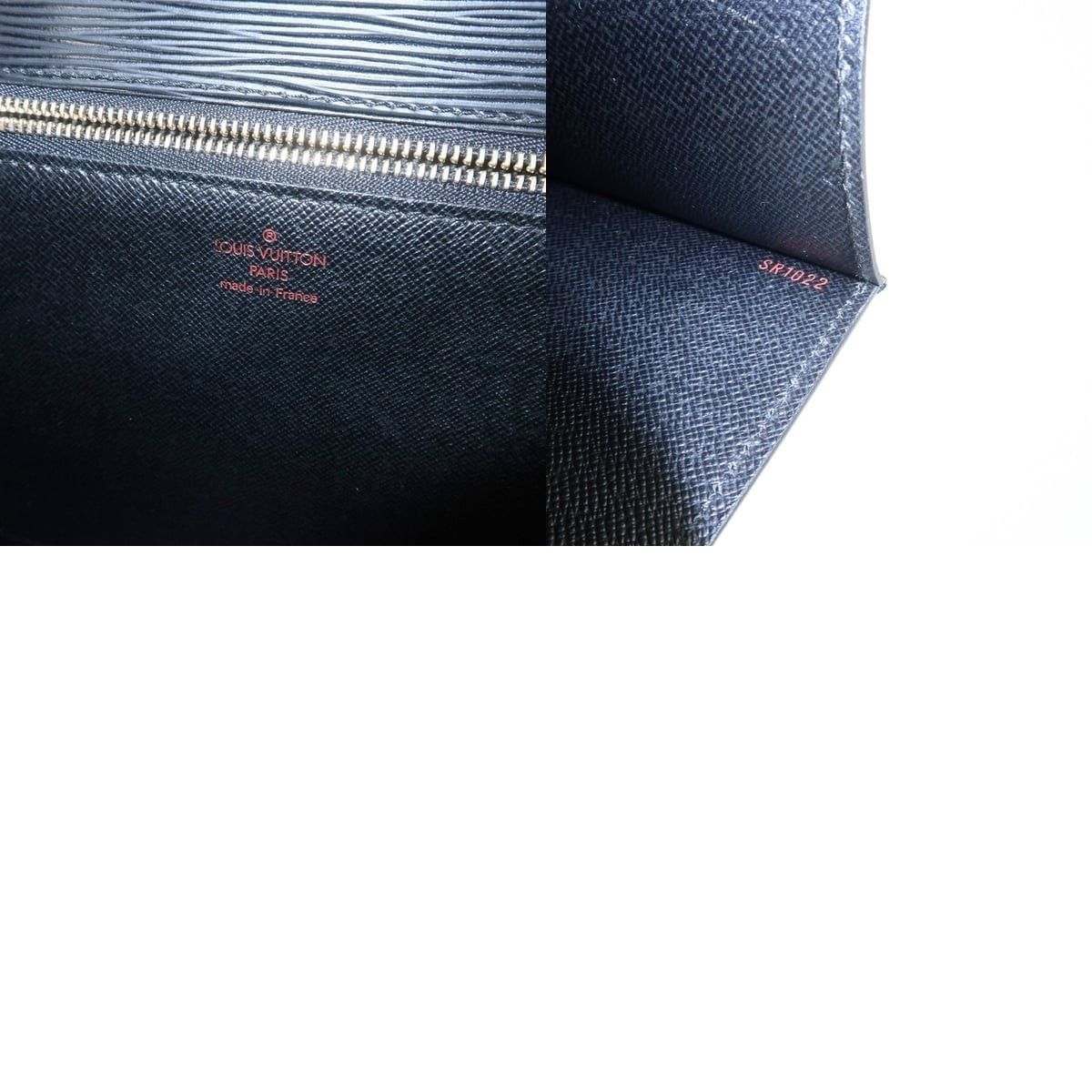 Louis Vuitton Louis Vuitton Epi Monceau Top Handle Bag Black Size ONE SIZE - 8 Thumbnail