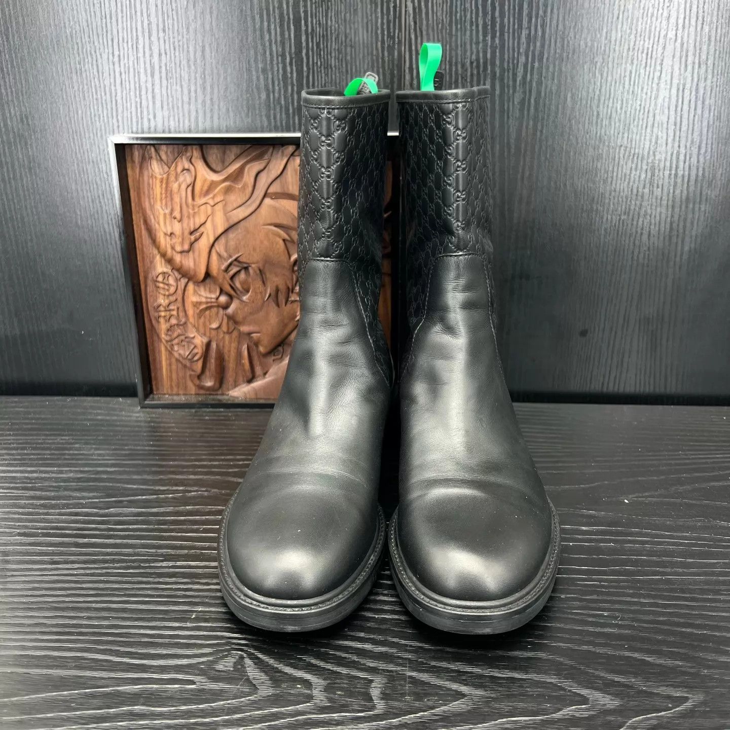 Gucci Gucci GG Print Short Boots Black 39 Size US 8.5 / IT 38.5 - 4 Thumbnail