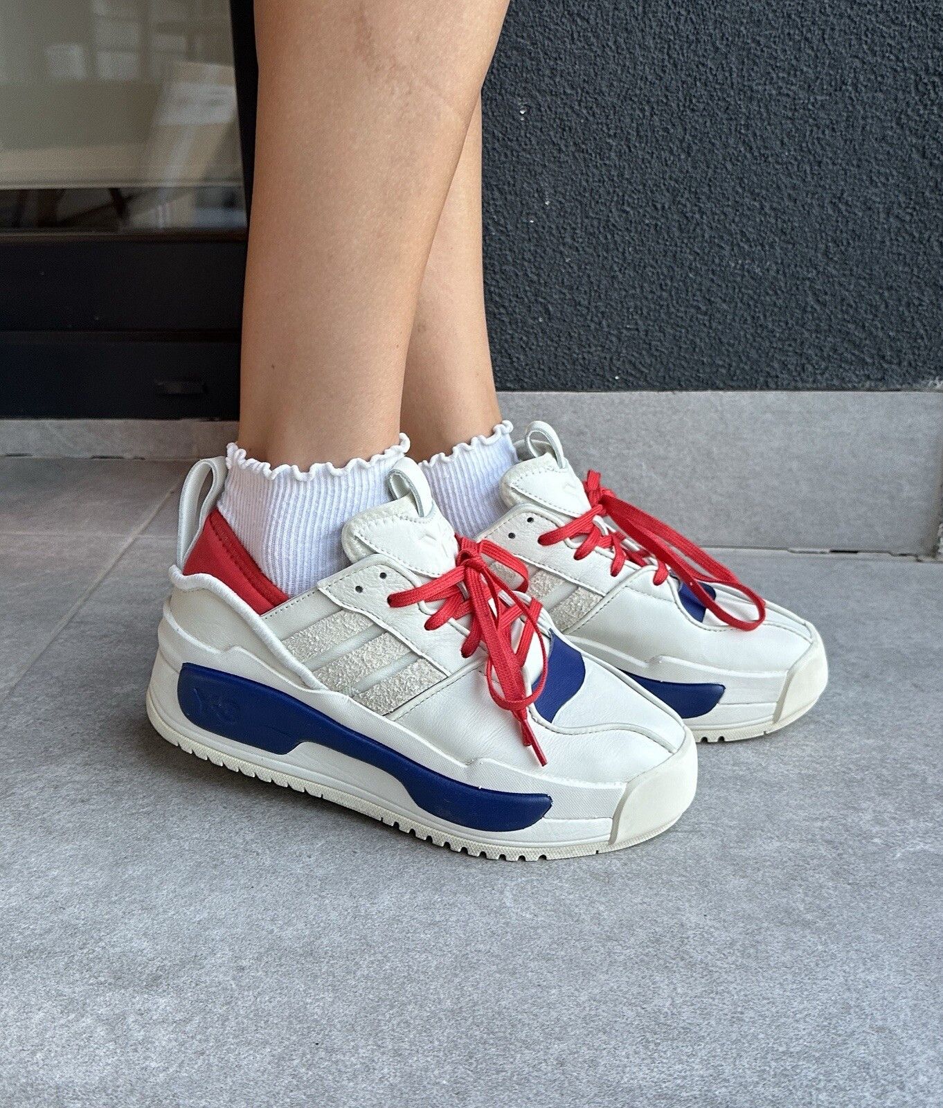 Adidas × Y-3 Adidas Y-3 Rivalry Womens Leather Sneakers Size US 6 / IT 36 - 1 Thumbnail