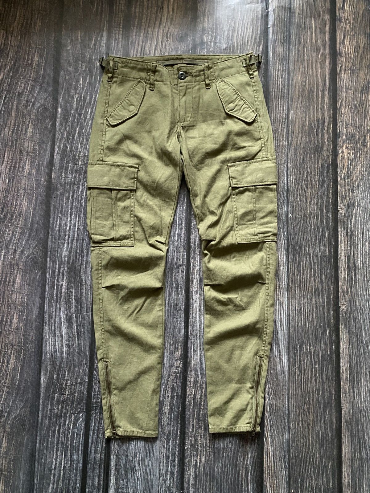 Polo Ralph Lauren Ralph Lauren military cargo pants y2k vintage Size 26" / US 2 / IT 38 - 1 Thumbnail