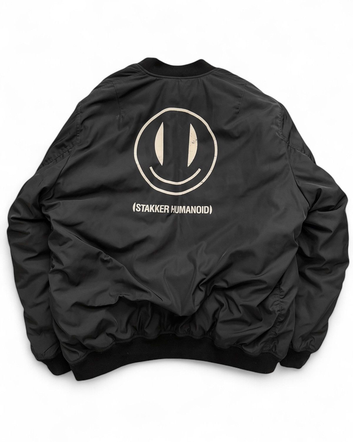 Raf Simons Smiley Oversized Stakker Humanoid Bomber Size US M / EU 48-50 / 2 - 1 Thumbnail