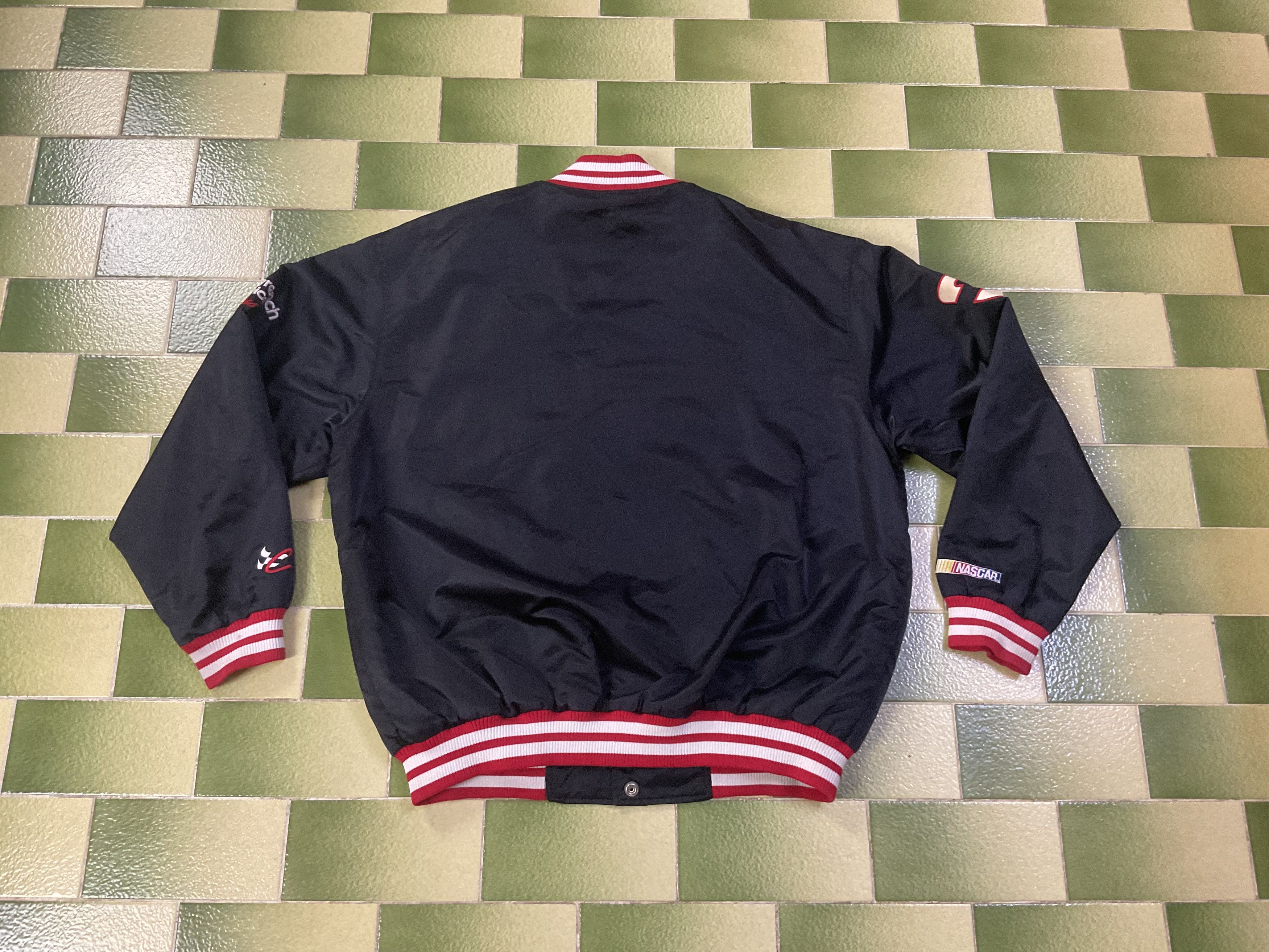 Daytona Vintage 90s Nascar Dale Earnhardt Racing Satin Bomber Jacket Size US L / EU 52-54 / 3 - 2 Thumbnail