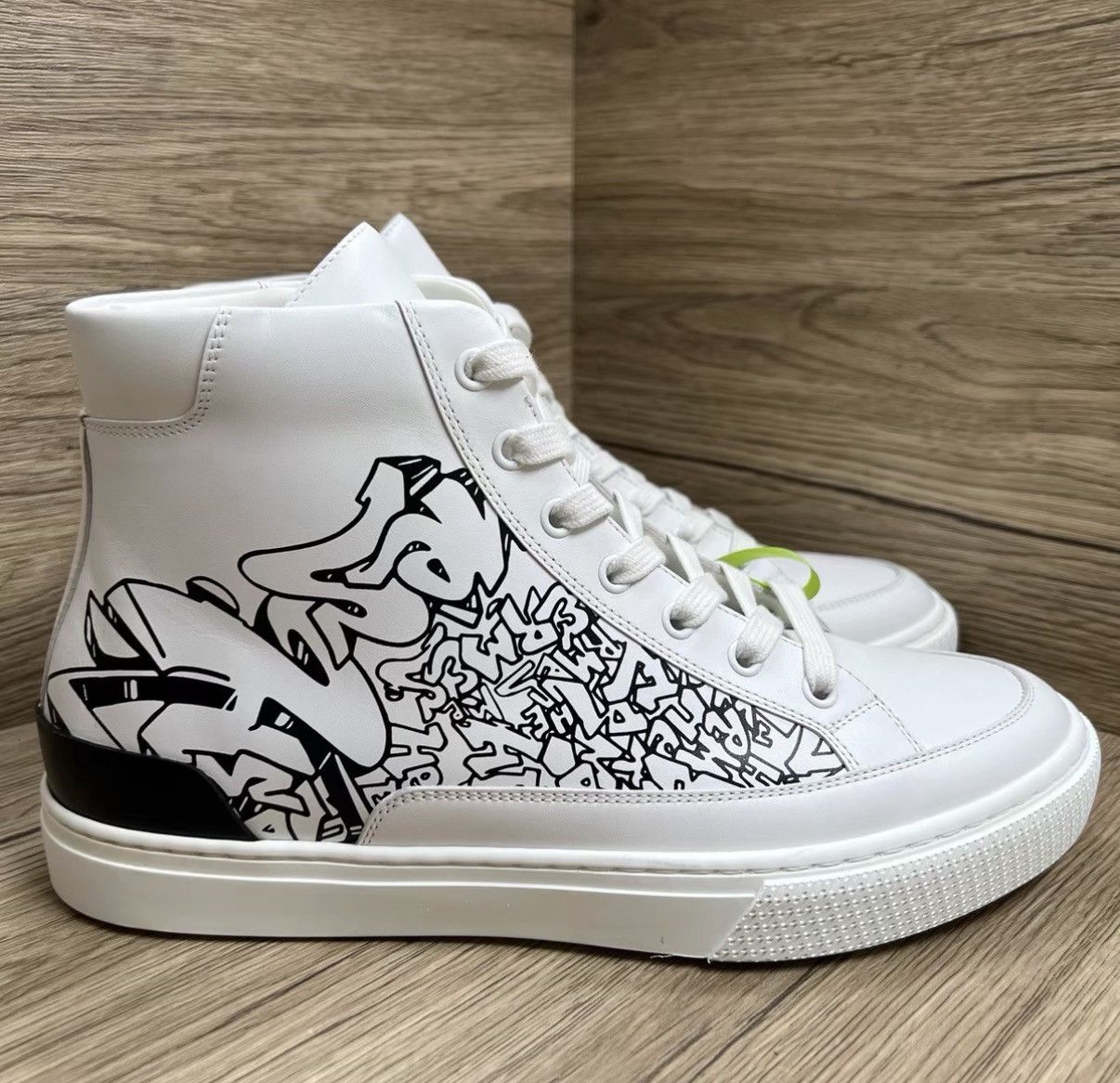 Hermes Hermès District Graffiti High-top Sneakers J41 Size US 7.5 / EU 40-41 - 5 Thumbnail