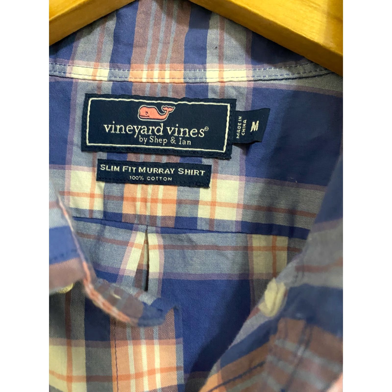 Vineyard Vines Vineyard Vines Murray Shirt Slim Fit Men’s Medium Plaid Shirt Size US M / EU 48-50 / 2 - 2 Thumbnail