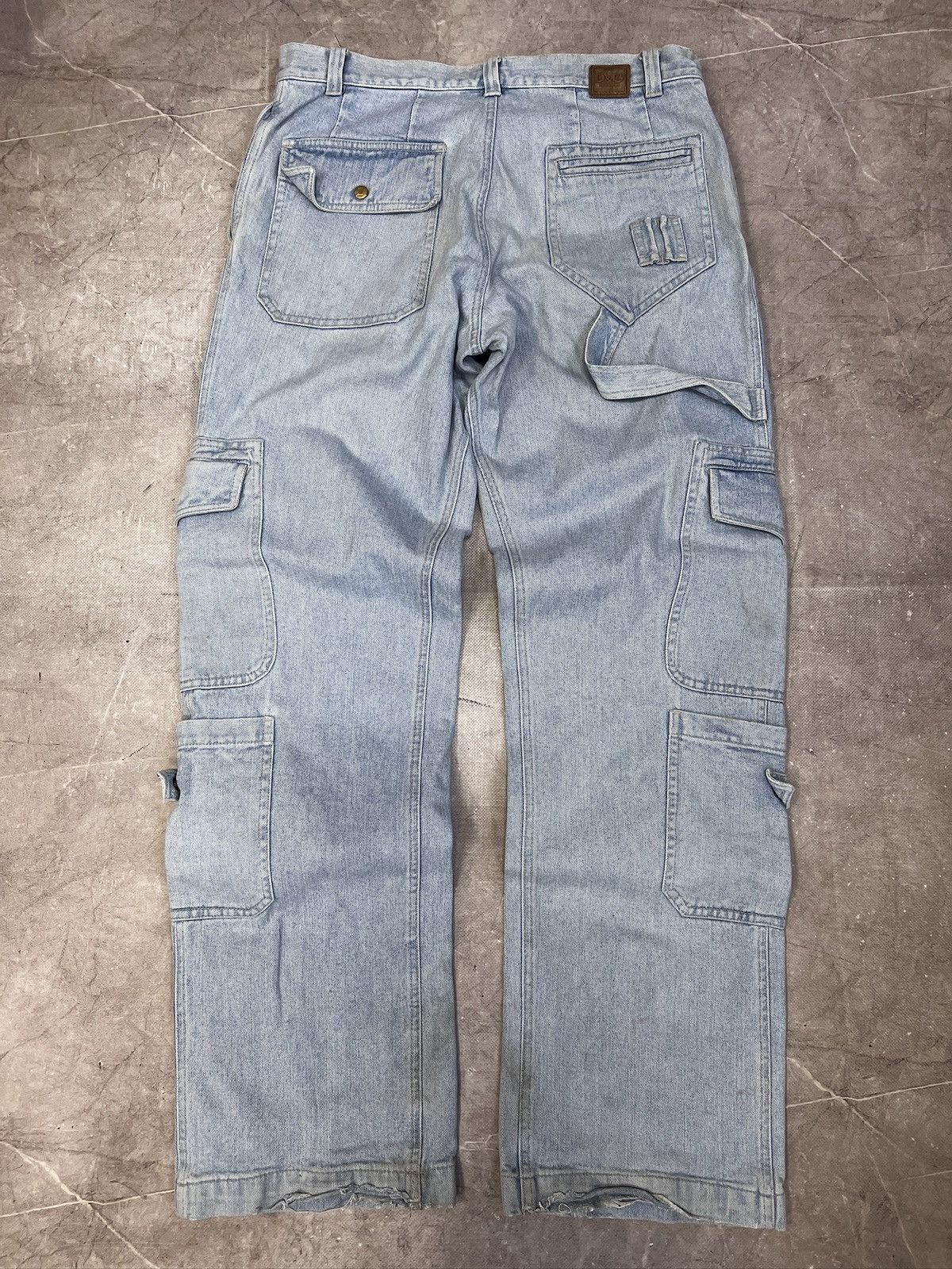 Dolce & Gabbana Dolce Gabbana archive FW08 streetwear cargo jeans y2k Size US 34 / EU 50 - 10 Thumbnail