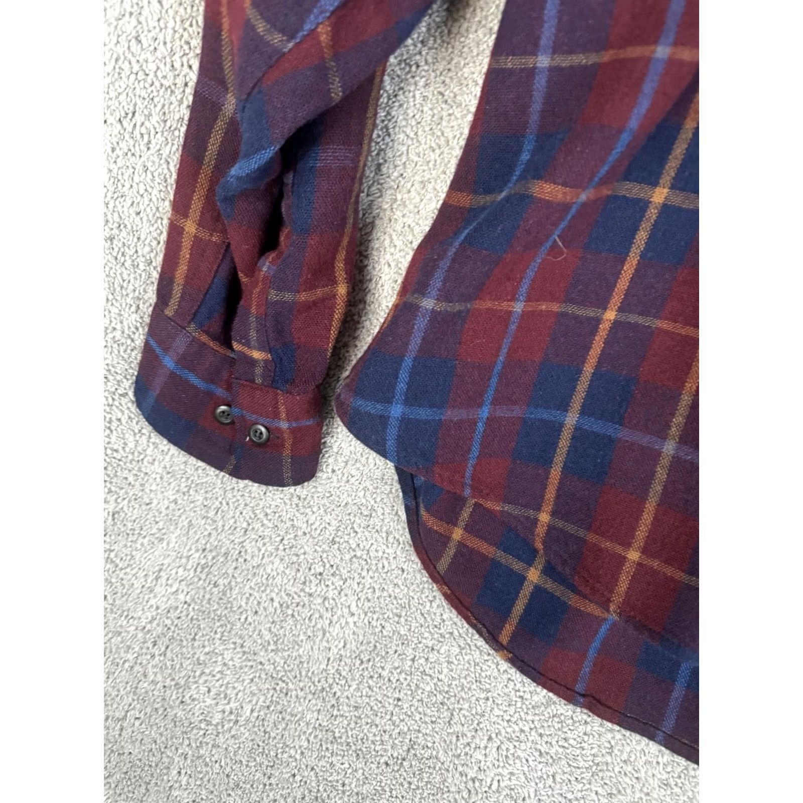 Vintage VINTAGE Fieldmaster Jacket Mens XL Red Blue Plaid Flannel Wool Blend Lined 90s Size US XL / EU 56 / 4 - 2 Thumbnail