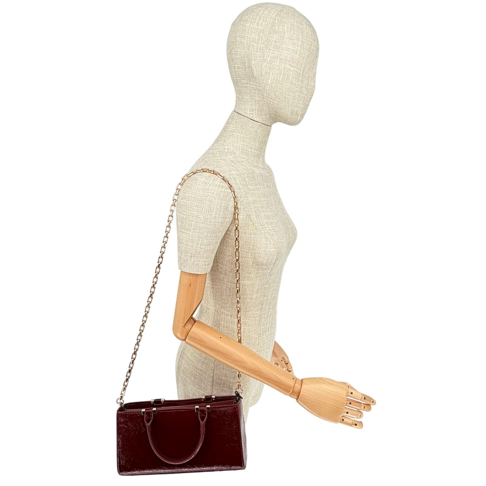 Zara Zara Textured Burgundy Red Handbag Ref 6813/410 NWOT Size ONE SIZE - 3 Thumbnail