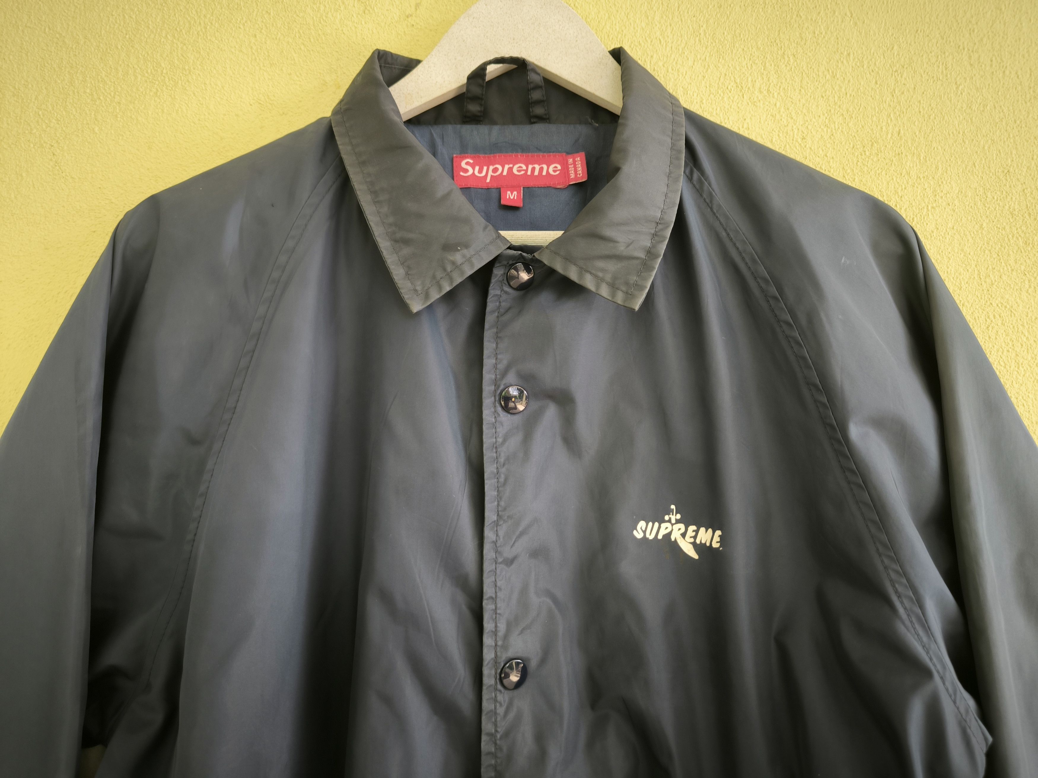 Supreme Vintage SUPREME skull & sword pirate coach jacket Size US M / EU 48-50 / 2 - 8 Thumbnail