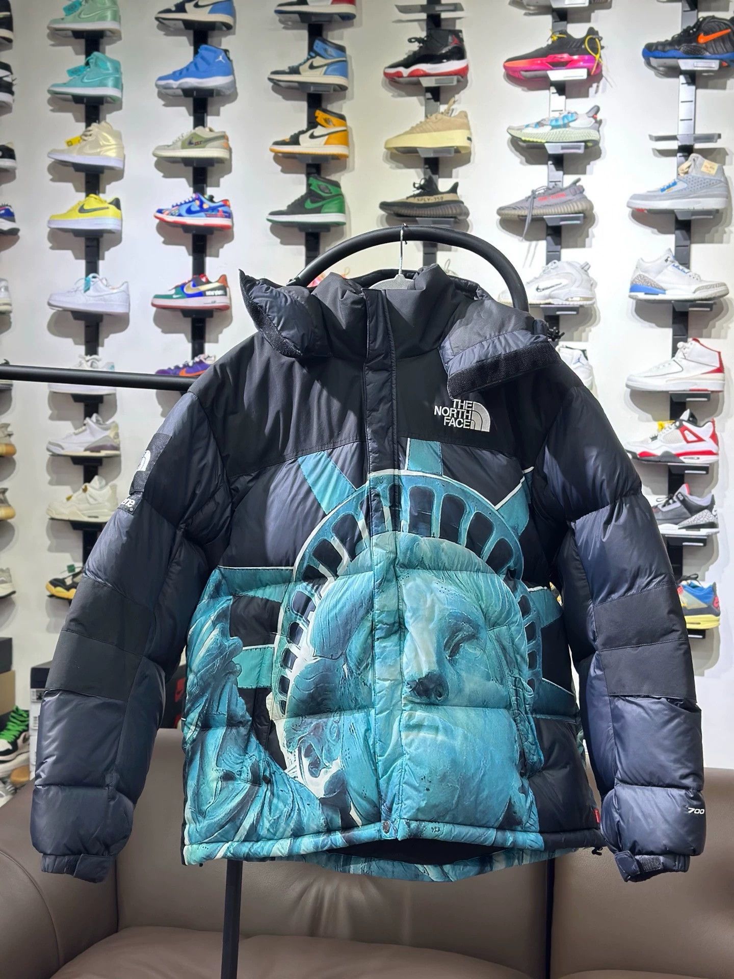 Supreme Supreme x TNF Statue of Liberty Collaboration Down Jacket Size US L / EU 52-54 / 3 - 1 Thumbnail