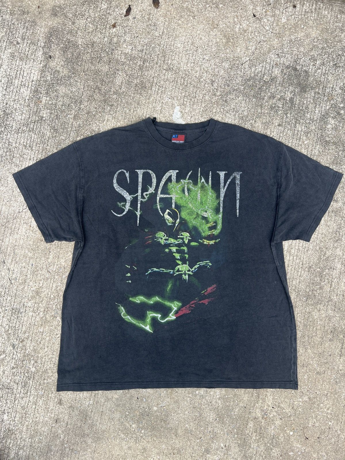 DC Comics × Vintage SPAWN X American Thrift T-Shirt Size US XL / EU 56 / 4 - 1 Thumbnail