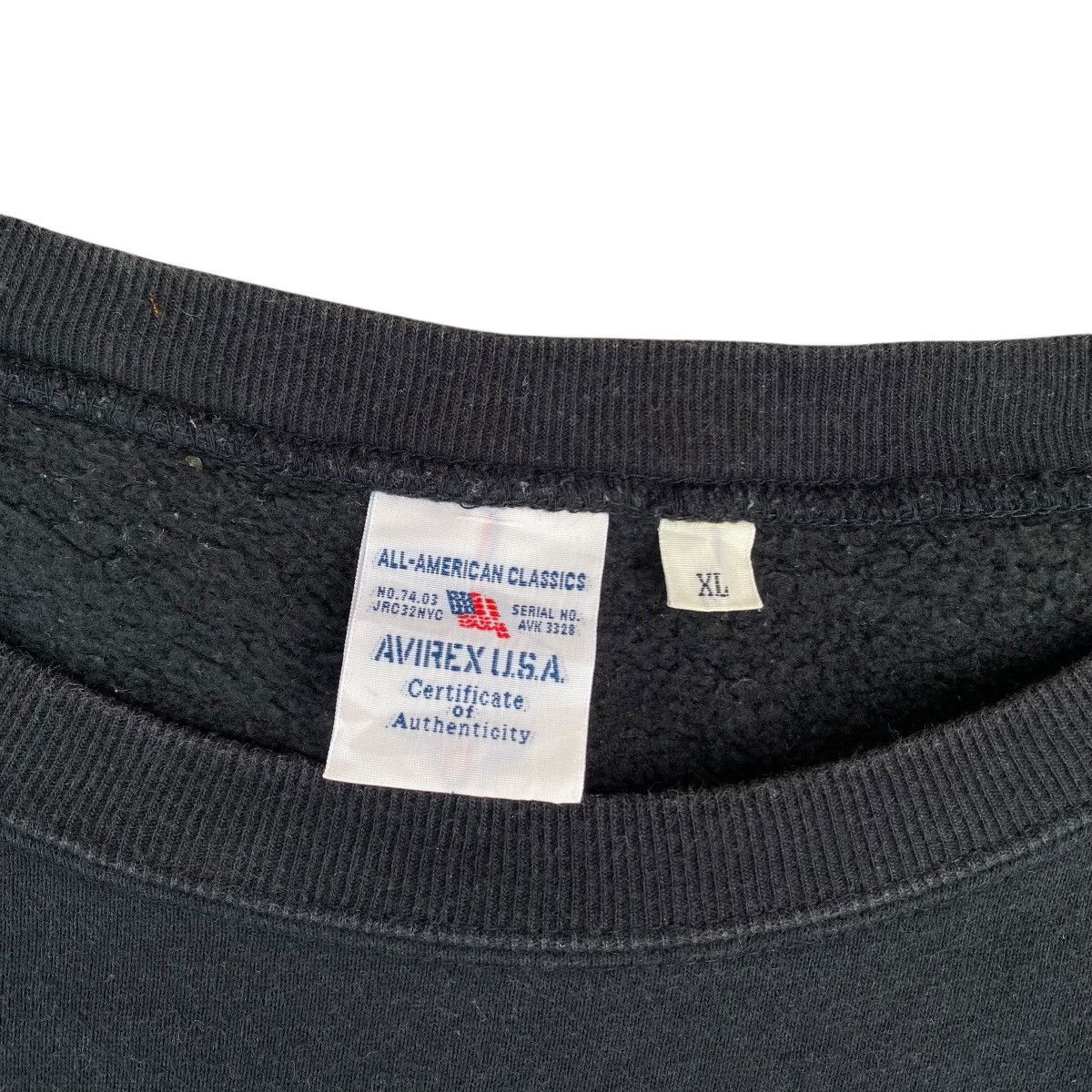 Avirex × Vintage Vintage United States Air Force Sweatshirts. #F3 Size US XL / EU 56 / 4 - 3 Thumbnail