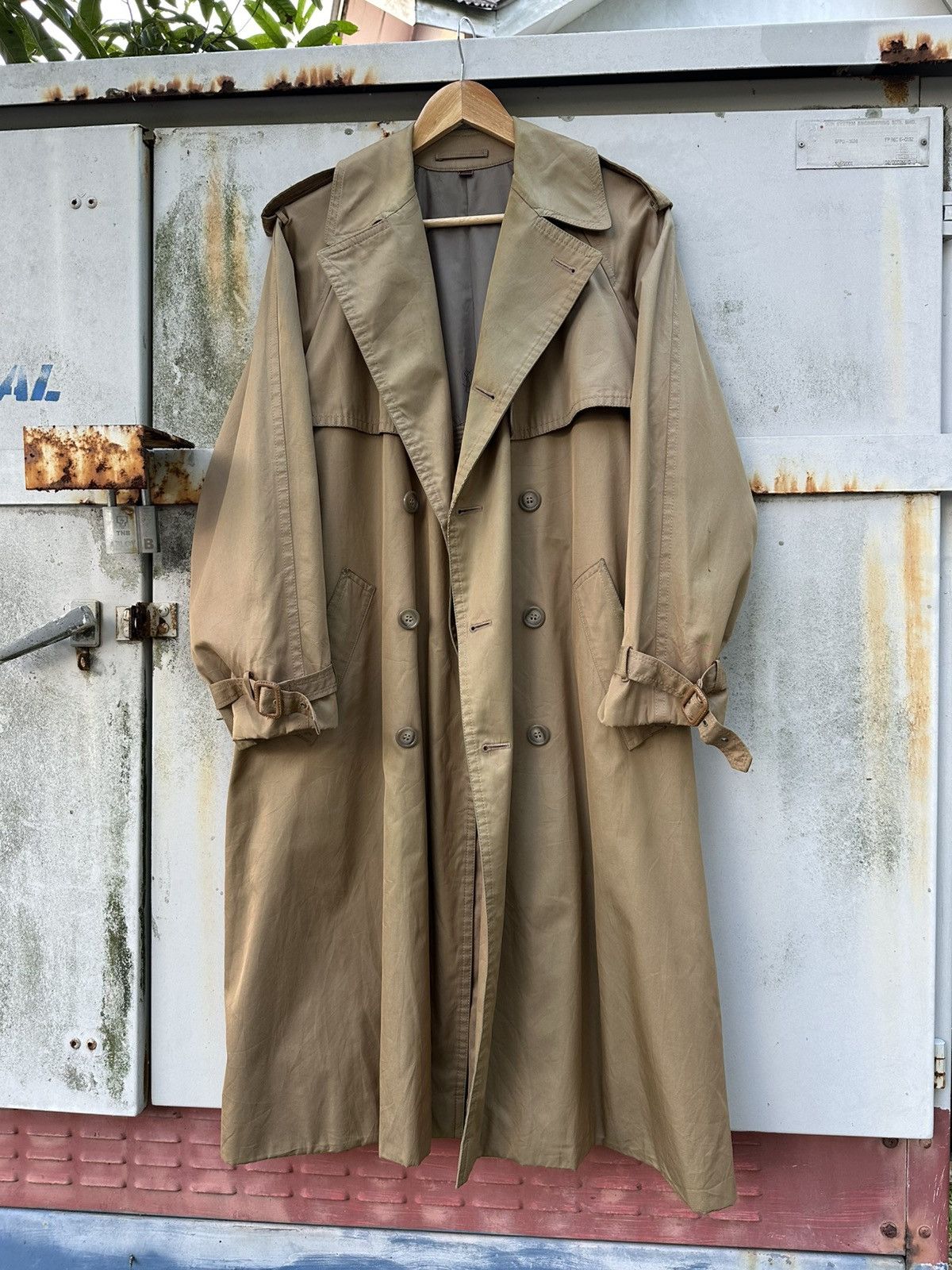 Yves Saint Laurent 👹Vintage Yves Saint Lurent Double Breasted Long Jacket Size US L / EU 52-54 / 3 - 2 Thumbnail