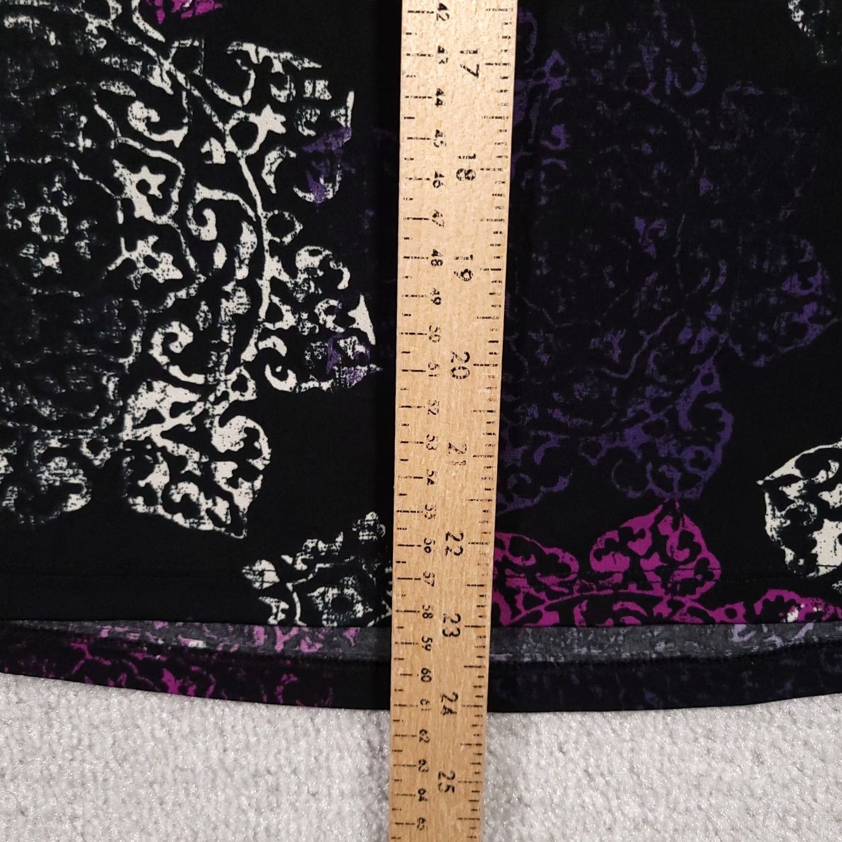 Vintage VINTAGE Susan Lawrence Shirt Plus 1X Purple Black Geometric USA Sleeveless Women's Size XL / US 12-14 / IT 48-50 - 7 Thumbnail