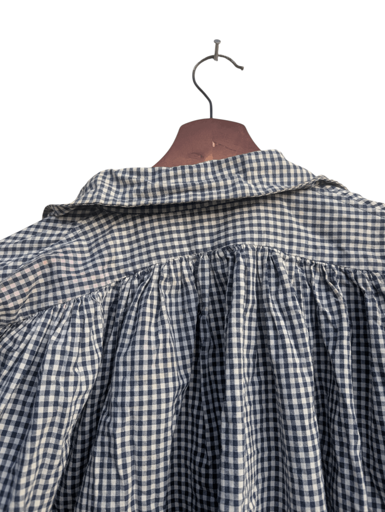 Kapital Kapital Checkered Cotton Shirt with Ruffles Size M / US 6-8 / IT 42-44 - 9 Thumbnail