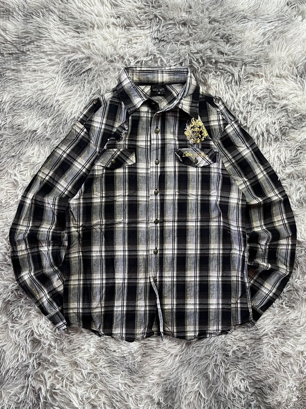 Other Bad boy button Shirt long sleeve Size US M / EU 48-50 / 2 - 3 Thumbnail