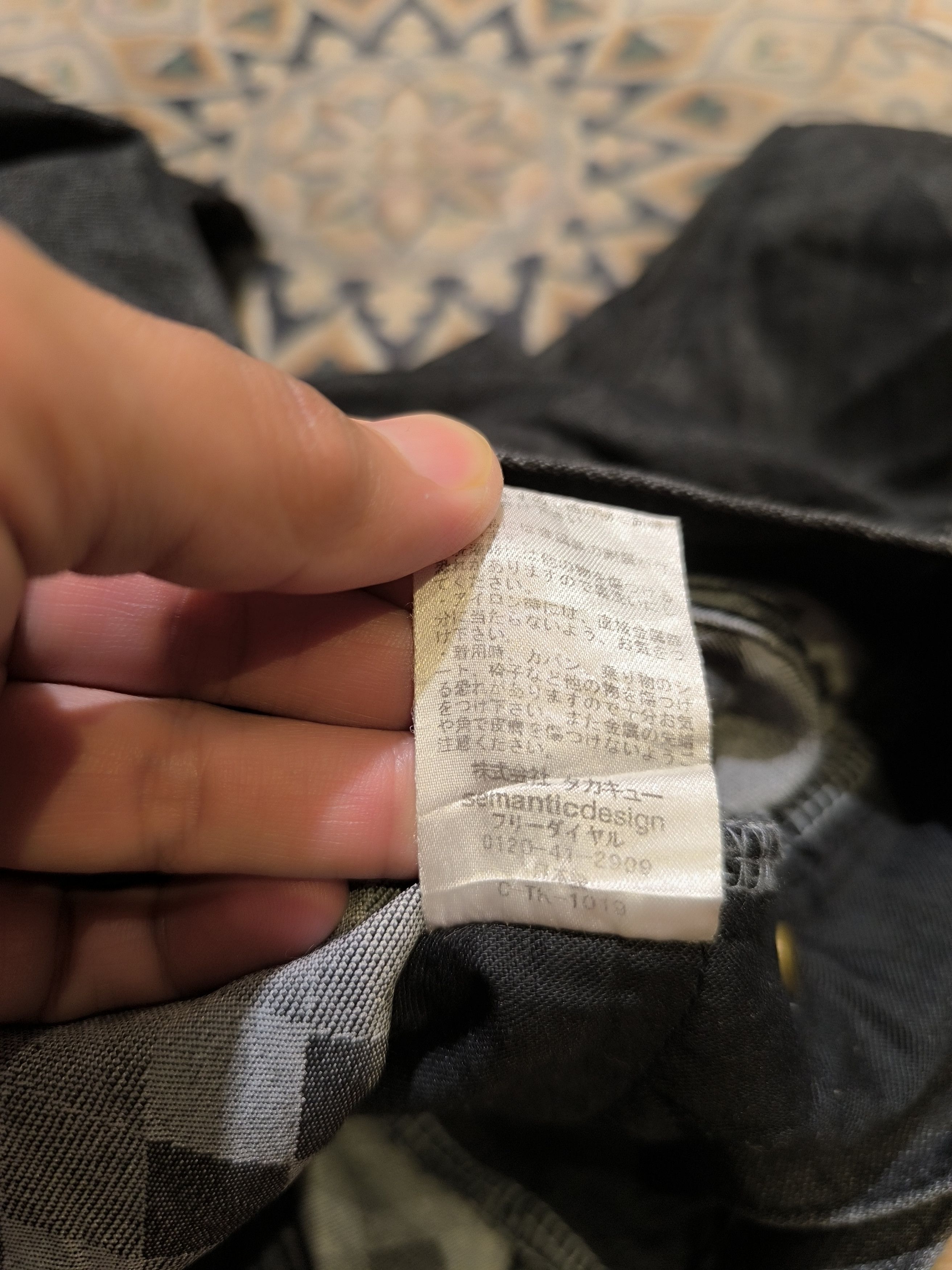 semanticdesign RARE SEMANTIC DESIGN DIAMOND PATTERN JEANS Size US 34 / EU 50 - 7 Thumbnail
