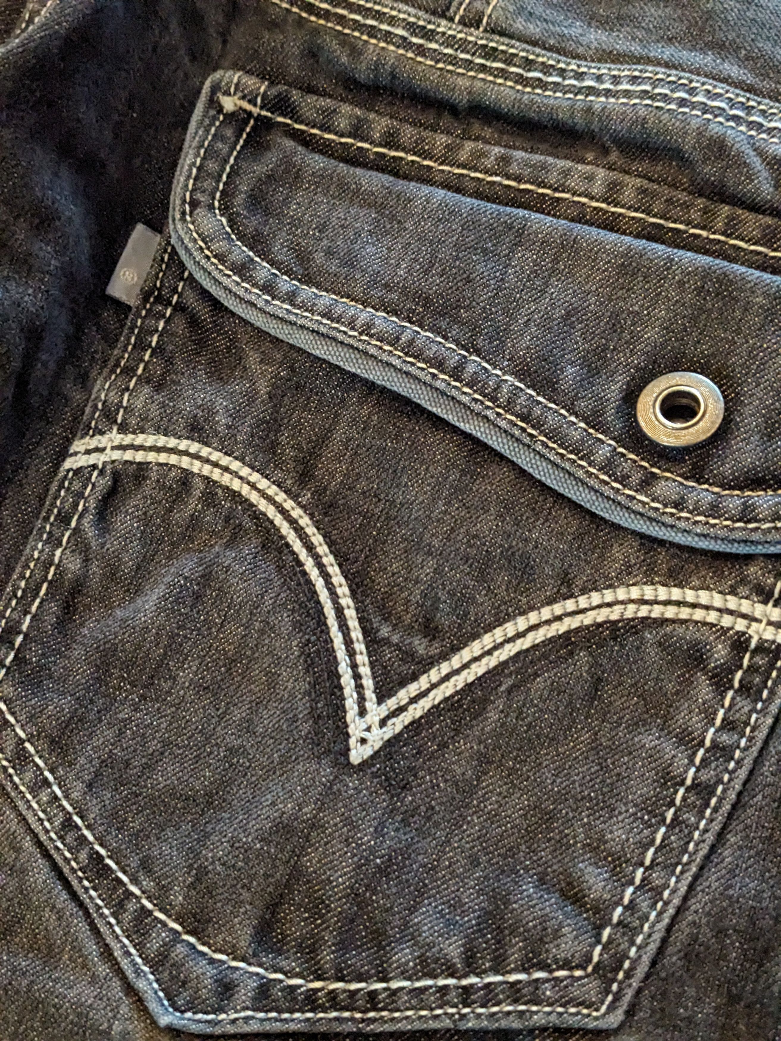 Levi's × Vintage Vintage Y2K Silver Tab 38 x 32 Gray Baggy Pants Size US 38 / EU 54 - 3 Thumbnail