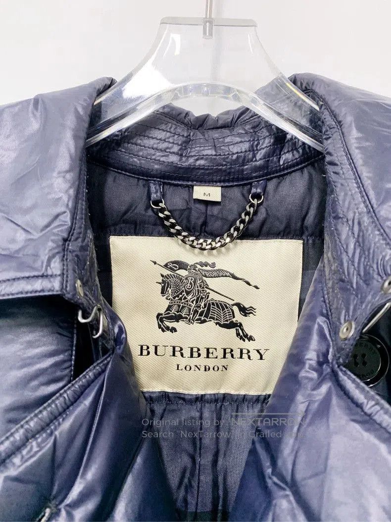 Burberry Burberry Double-Breasted Mid-Length Down Coat. Size US M / EU 48-50 / 2 - 3 Thumbnail