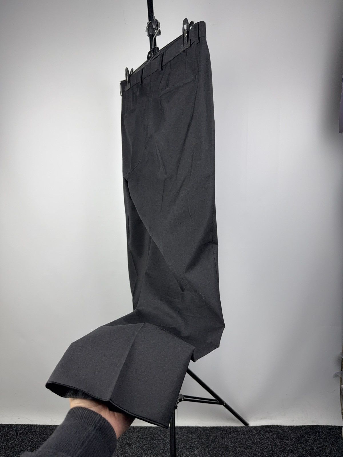 Hugo Boss Hugo Boss Luxury 00s Black Dress Pants Classic Trousers Size US 34 / EU 50 - 9 Thumbnail