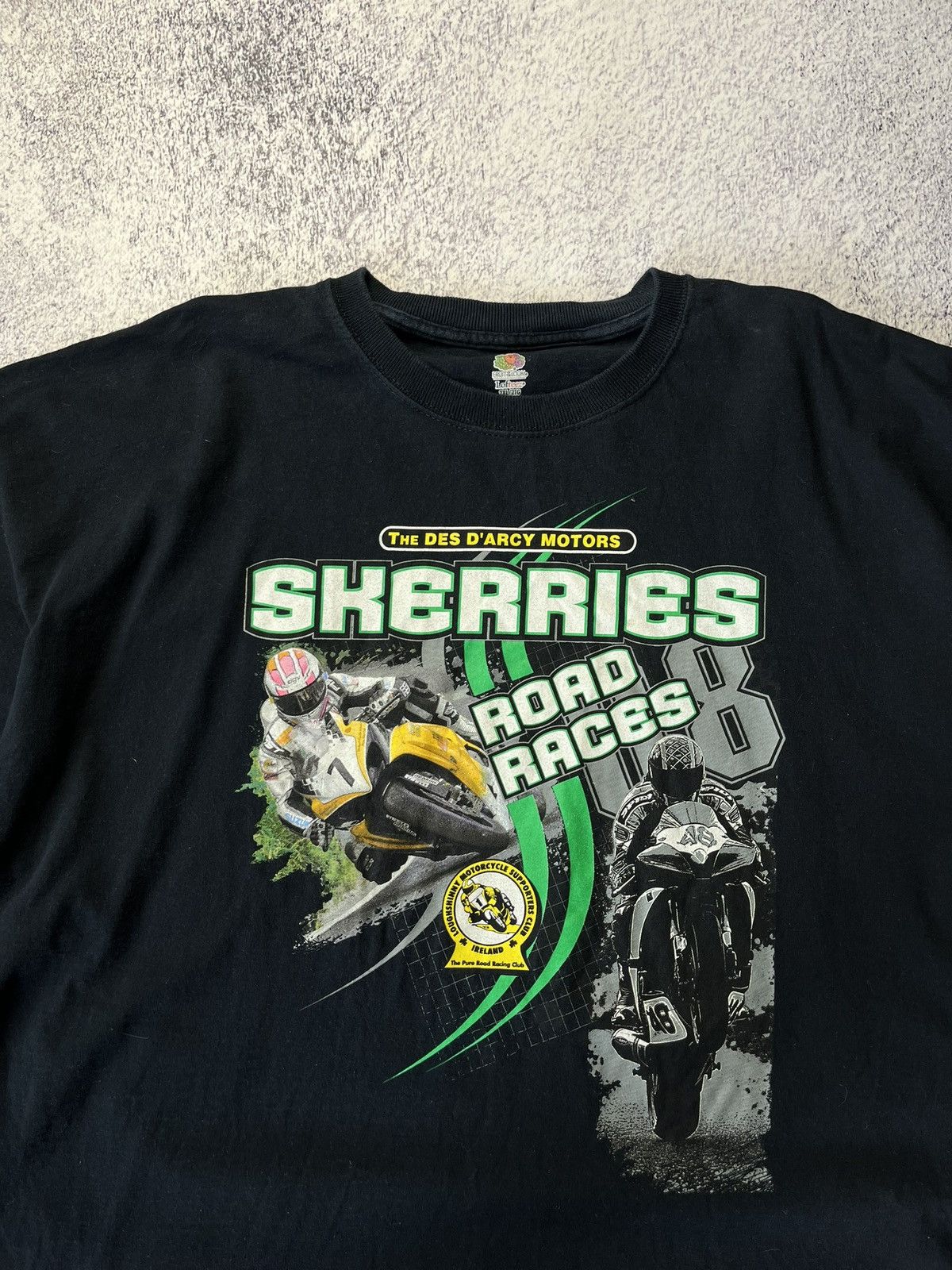 Formula 1 Vintage Moto Racing Skerries Road Races Y2K Size US XXL / EU 58 / 5 - 8 Thumbnail