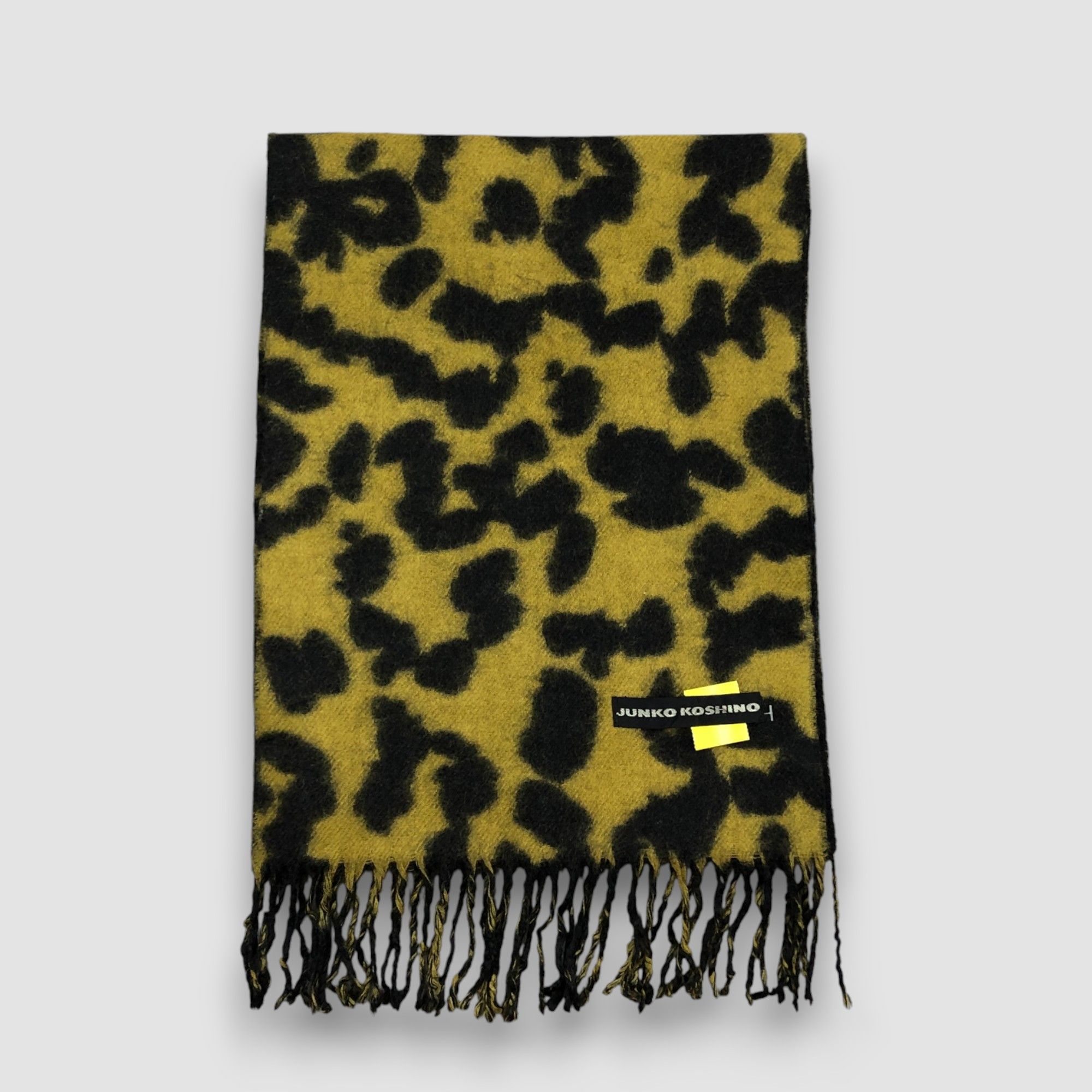 Junko Shimada Vintage Junko Koshino Scarf Muffler Wool Cashmere Scarves Size ONE SIZE - 2 Thumbnail