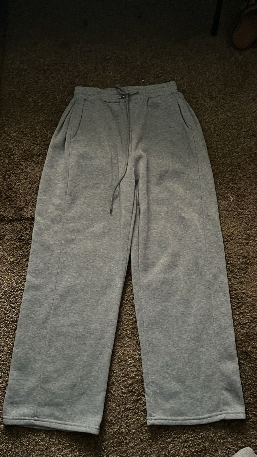 Other Grey wide legged sweats Size US 30 / EU 46 - 1 Preview