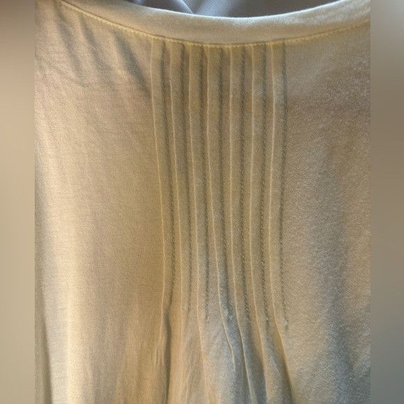 Joie Joie Pleated Flutter Sleeve Top White Size S Size S / US 4 / IT 40 - 6 Thumbnail