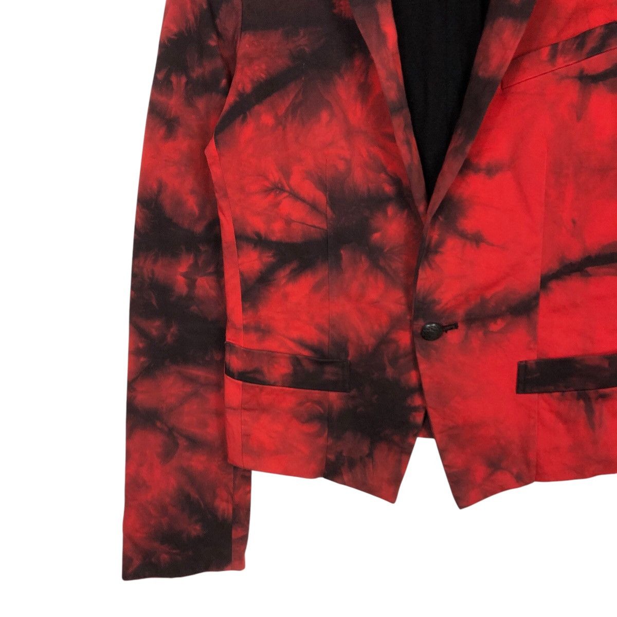 Japanese Brand 📌Cropped Biker Jacket Sos Te Nuto Acid Wash Issey Miyake Size US M / EU 48-50 / 2 - 5 Thumbnail