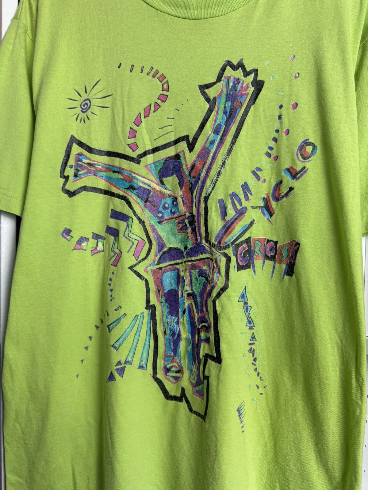 Nike × Vintage VIntage 80s Nike cyclocross printed t-shirt M retro sports Size US M / EU 48-50 / 2 - 5 Thumbnail