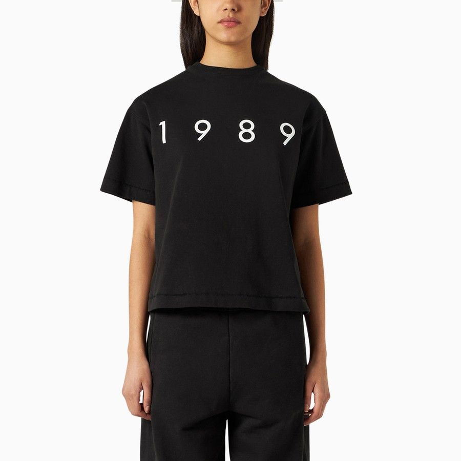 image of 1989 Studio O1D2Blof01223 T-Shirt In Black, Women's (Size Medium)