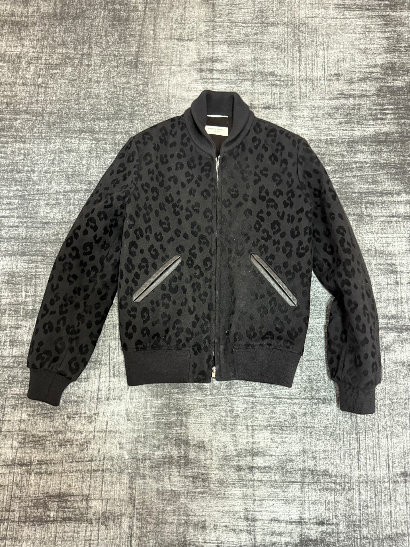 Saint Laurent Paris Saint Laurent 15FW Leopard Print Bomber Jacket Size US S / EU 44-46 / 1 - 1 Thumbnail