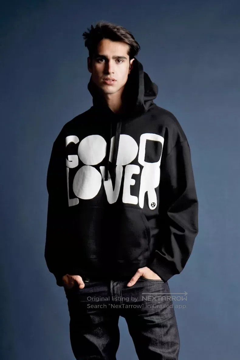Valentino Valentino Black printed hooded sweatshirt Size US L / EU 52-54 / 3 - 1 Thumbnail